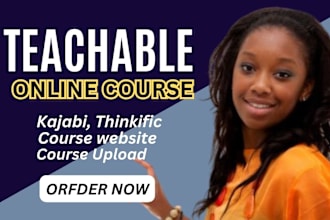 teachable online course, kajabi online course, teachable, kajabi, online course