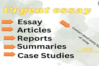 write essays on sociology, criminology, law, business, and psychology