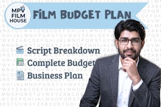create film budget, schedule and business plan