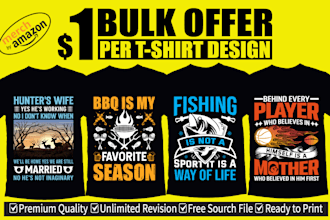 do custom graphic t shirt or creative bulk typography t shirt design
