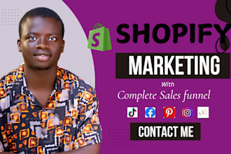 promote shopify sales, shopify marketing, sales funnel to boost shopify sales