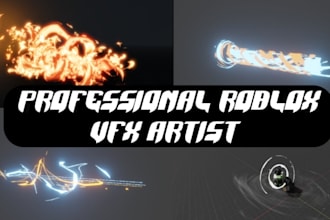 create custom roblox vfx, game vfx and roblox scripts for your roblox game