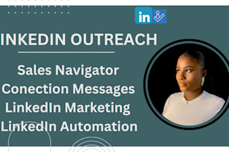 do cold b2b linkedin lead outreach campaign on dripify, weconnect and manually
