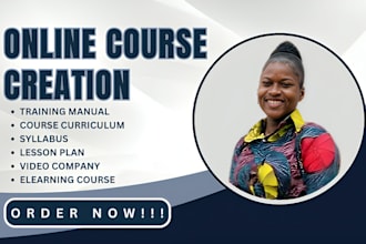 create online course content course curriculum syllabus lesson plan udemy video