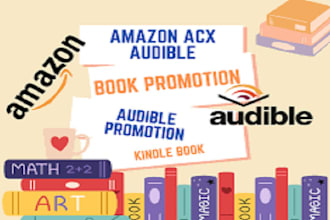 do audible book promotion, audiobook amazon acx book, romance book marketing