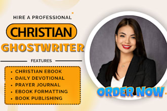 ghostwrite christian ebook, ebook writer, rewriter, christian ebook formatting