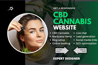 setup cbd hemp cannabis marijuana website cbd oil store medical ecommerce store