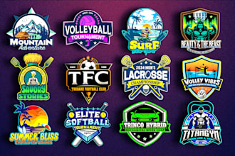 do premium sports and gaming logo design