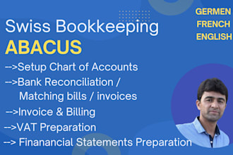 do bookkeeping and accounting in abacus