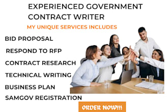 win government contract, prepare winning bid proposal, response to rfp, rfq bids