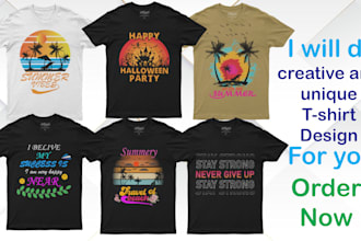 do creative t shirt design