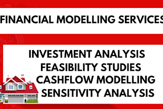 analyze or create a well detailed real estate financial model