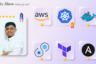 implement kubernetes AWS terraform cicd argocd gitops services