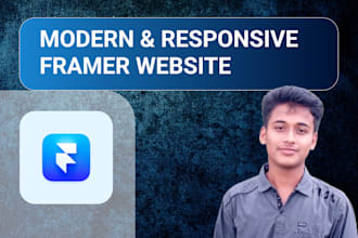 develop fully responsive framer websites, figma to framer