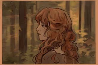 draw an illustration or concept art on any topic