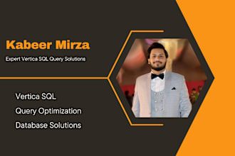 professional vertica sql query writing and optimization