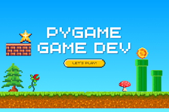 do custom 2d game development with pygame