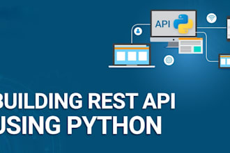 develop python rest apis with django or flask