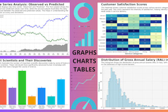 design professional graphs and charts for presentations