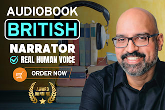 be your authentic british english audiobook narrator