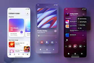 develop music streaming app, streaming website, music live streaming app