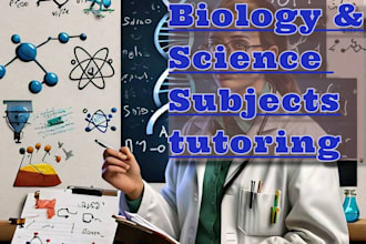 tutor biology and other high school science subjects