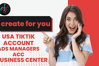 create usa tiktok ads account tiktok business center usa tiktok account