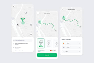build taxi booking app like uber, ola, lyft, taxi booking website, rideshare app