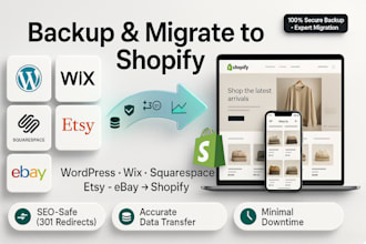 migrate wordpress to shopify and shopify to wordpress transfer to shopify