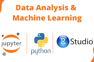 do python data analysis and machine learning projects on jupyter notebook