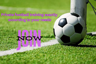 be your private soccer coach