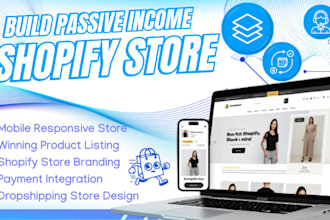 build shopify store, automated shopify dropshipping store,shopify store redesign
