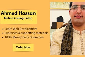 teach you html,css,javascript,bootstrap,react, and online coding
