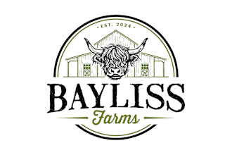 design vintage farm, ranch logo