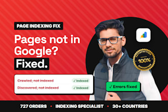 solve page indexing issue, fix google search console errors