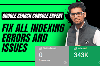 solve page indexing issue, fix google search console errors