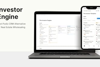 create a notion CRM tailored to your real estate investing needs