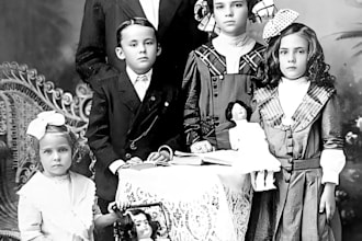 restore photo , enhance colorize fix black and white in 24