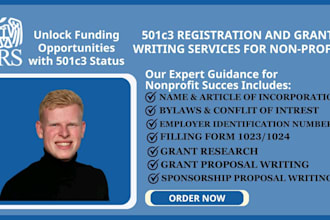 file 501c3, get ein and win grant for nonprofit