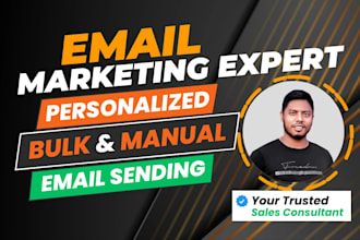 send personalized email manually for email marketing campaign