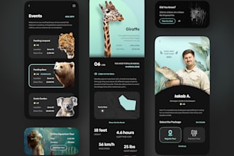 build zoo guide app, animal information app, zoo education, wildlife guide app