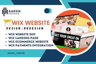 build wix website redesign wix website update revamp 3d website wix studio seo