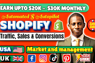 promote shopify dropshipping marketing tiktok shop fb ads to boost shopify sales