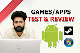perform comprehensive game and app testing for bugs and usability