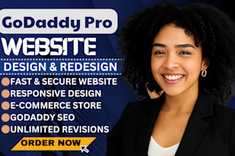 godaddy website design godaddy website redesign develop godaddy website