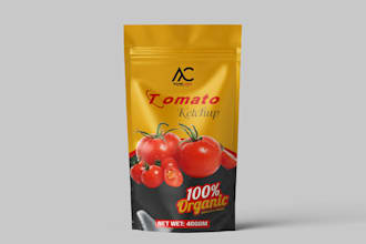 do product packaging design, mailer box, pouch bag design
