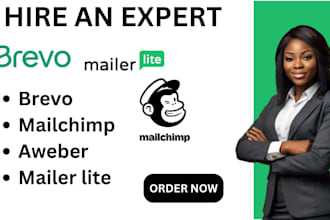 do brevo, mailerlite, aweber, mailchimp, email marketing, landing page