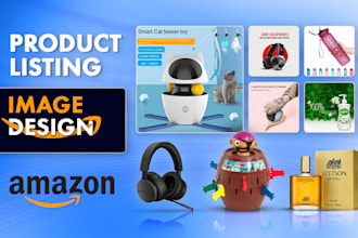 design amazon images for ebc, toys, electronic, infographic, lifestyle