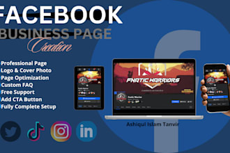 setup and optimize your facebook business page
