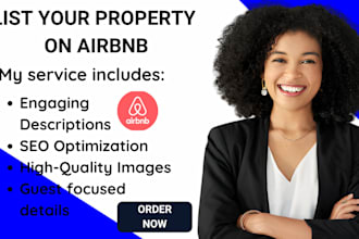 create listings for your short term rental properties on airbnb
